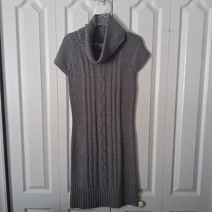 Gray Sweater Dress Size M